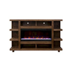 Cheminée décorative de 72 pouces avec insert de cheminée électrique