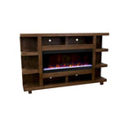 Cheminée décorative de 72 pouces avec insert de cheminée électrique