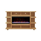 Cheminée décorative de 72 pouces avec insert de cheminée électrique