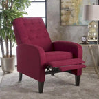 Nievis Tufted Fabric Recliner by 