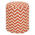 Pouf ottoman intérieur/extérieur Chevron 40x40x43 cm