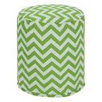 Pouf ottoman intérieur/extérieur Chevron 40x40x43 cm