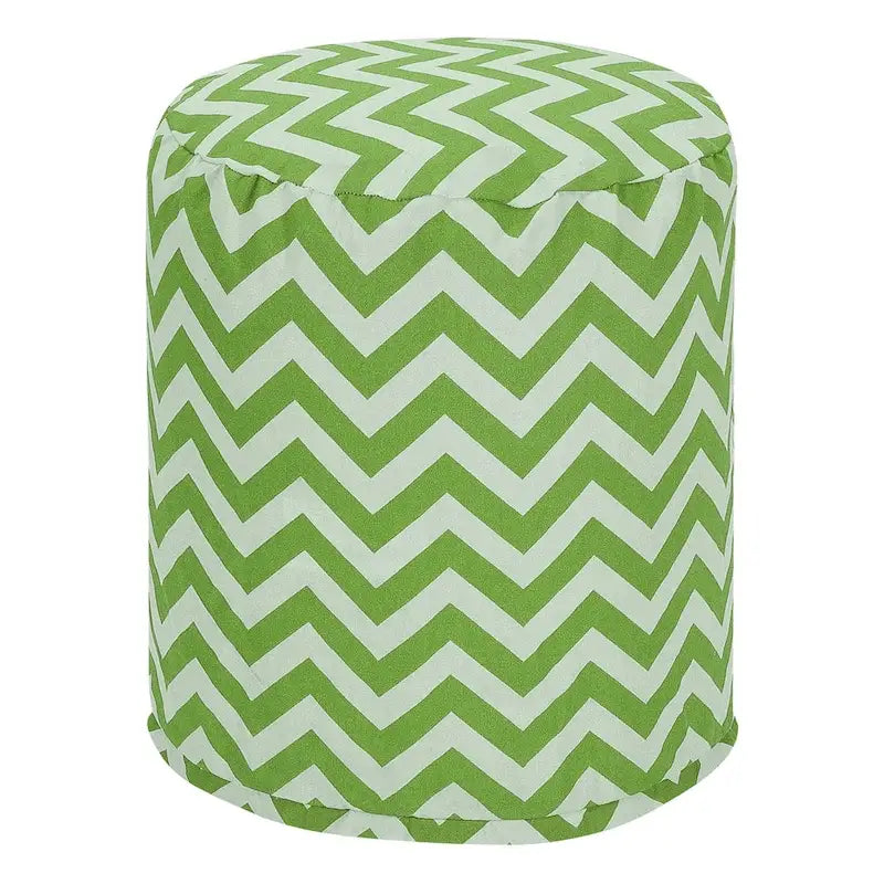 Pouf ottoman intérieur/extérieur Chevron 40x40x43 cm