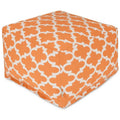Pouf ottoman treillis intérieur/extérieur 27x27x17