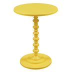 Table d'appoint ronde à pieds fuseaux