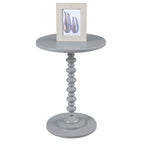 Table d'appoint ronde à pieds fuseaux