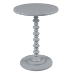 Table d'appoint ronde à pieds fuseaux