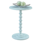 Table d'appoint ronde à pieds fuseaux