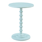 Table d'appoint ronde à pieds fuseaux