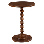 Table d'appoint ronde à pieds fuseaux