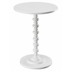 Table d'appoint ronde à pieds fuseaux