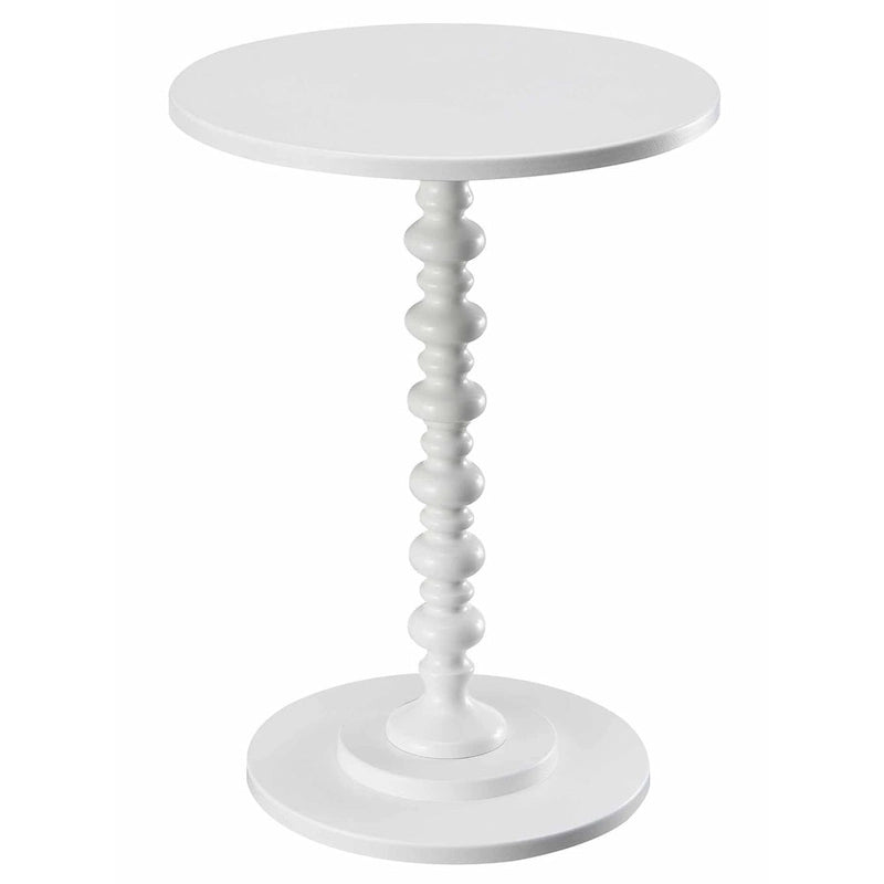 Table d'appoint ronde à pieds fuseaux