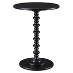Table d'appoint ronde à pieds fuseaux