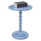 Table d'appoint ronde à pieds fuseaux