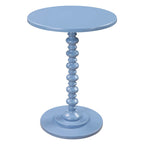 Table d'appoint ronde à pieds fuseaux