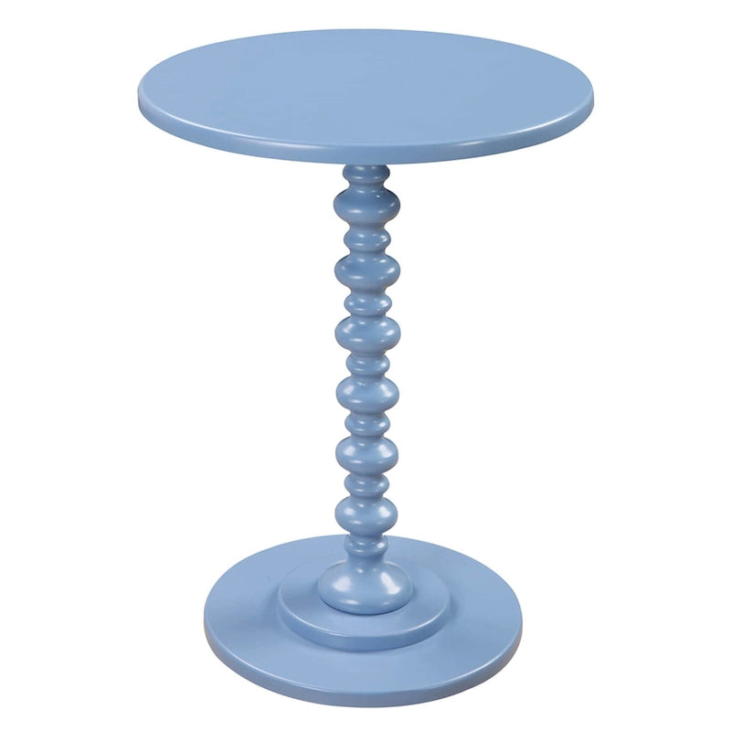 Table d'appoint ronde à pieds fuseaux