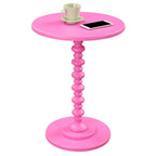 Table d'appoint ronde à pieds fuseaux
