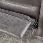 Causeuse inclinable 2 places en microfibre