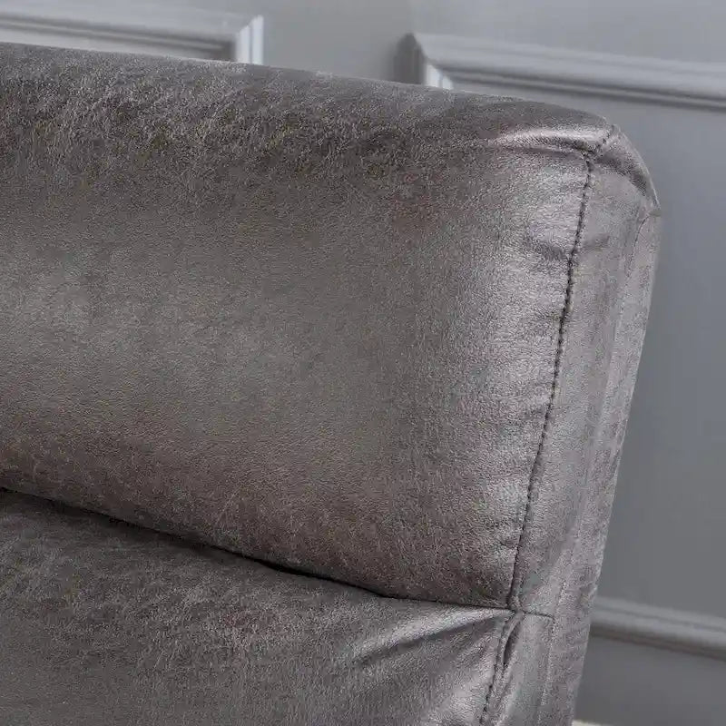 Causeuse inclinable 2 places en microfibre