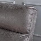 Causeuse inclinable 2 places en microfibre