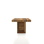 Table à manger rustique en manguier massif de 68 pouces