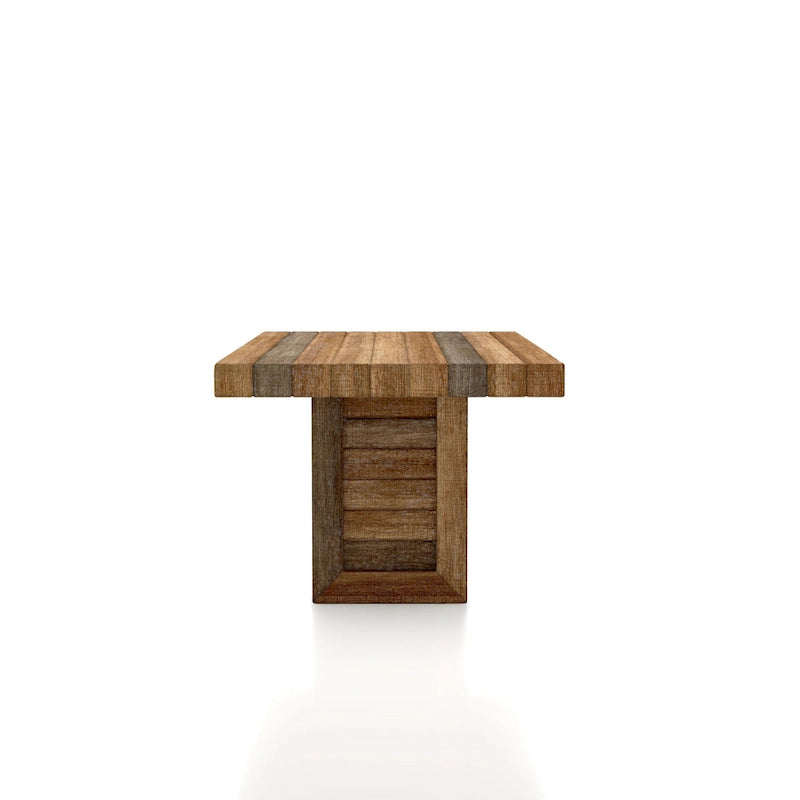 Table à manger rustique en manguier massif de 68 pouces