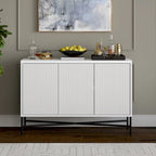 Table de buffet rectangulaire large Brighton 48 - 47,5 de large