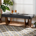  Ullarp Mid-century Modern Upholstered Bench