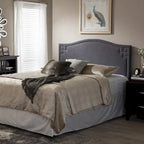  Daisy Modern Dark Grey Upholstered Headboard