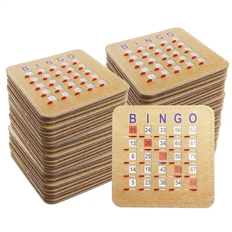 Cartes de Loto avec Volets et Glissière d'Effacement Rapide