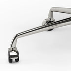Fauteuil de bureau ergonomique côtelé en cuir véritable avec dossier bas - N/A