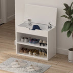Banc de rangement pour chaussures 24W avec coussin éponge, siège de salon, meuble à chaussures