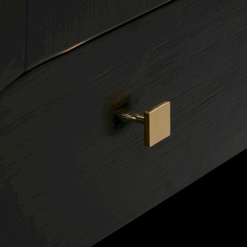 Commode à 6 tiroirs avec finition acacia