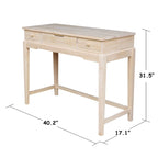 Coiffeuses en bois massif