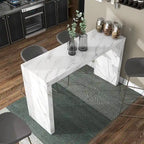 Table mange-debout 60 pouces en faux marbre