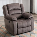 Fauteuil inclinable électrique releveur avec accoudoirs rembourrés et port USB