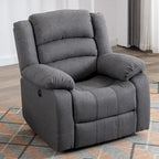 Fauteuil inclinable électrique releveur avec accoudoirs rembourrés et port USB