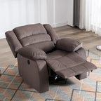 Fauteuil inclinable électrique releveur avec accoudoirs rembourrés et port USB