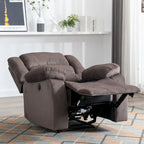 Fauteuil inclinable électrique releveur avec accoudoirs rembourrés et port USB