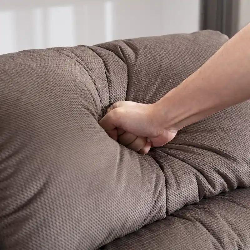 Fauteuil inclinable électrique releveur avec accoudoirs rembourrés et port USB