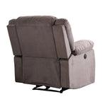 Fauteuil inclinable électrique releveur avec accoudoirs rembourrés et port USB