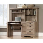 Bureau d'ordinateur avec huche
