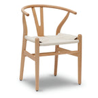 Chaise Weave - Bois massif avec assise tissée