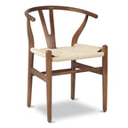 Chaise Weave - Bois massif avec assise tissée