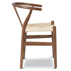 Chaise Weave - Bois massif avec assise tissée