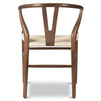 Chaise Weave - Bois massif avec assise tissée