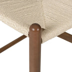 Chaise Weave - Bois massif avec assise tissée