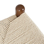 Chaise Weave - Bois massif avec assise tissée