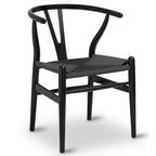 Chaise Weave - Bois massif avec assise tissée