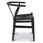 Chaise Weave - Bois massif avec assise tissée